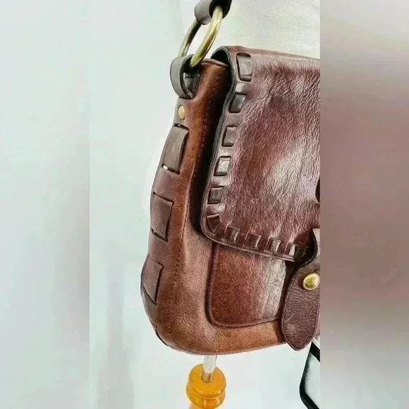 Coach Julia Thick Leather Handbag, Purse Boho - Picture 5 of 16